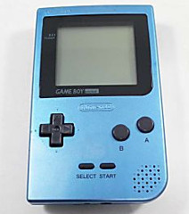 Ice Blue Game Boy Pocket System